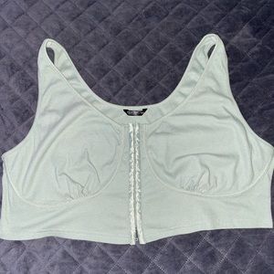 4XL green SHEIN cropped tank top